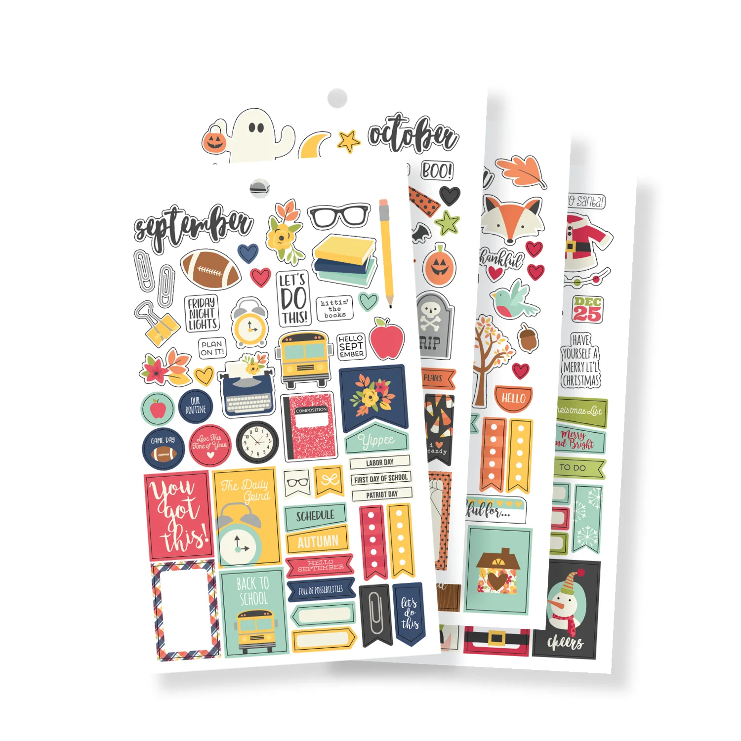 Seasons Mini Sticker Tablet - Image 4