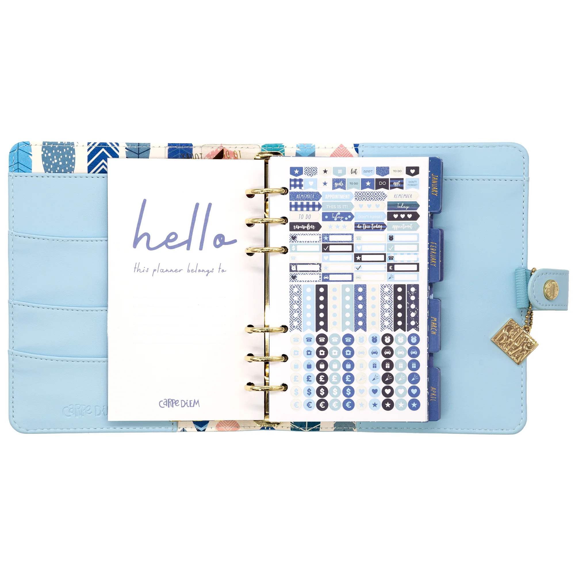 Sky Blue Personal Planner Box Set - Image 4